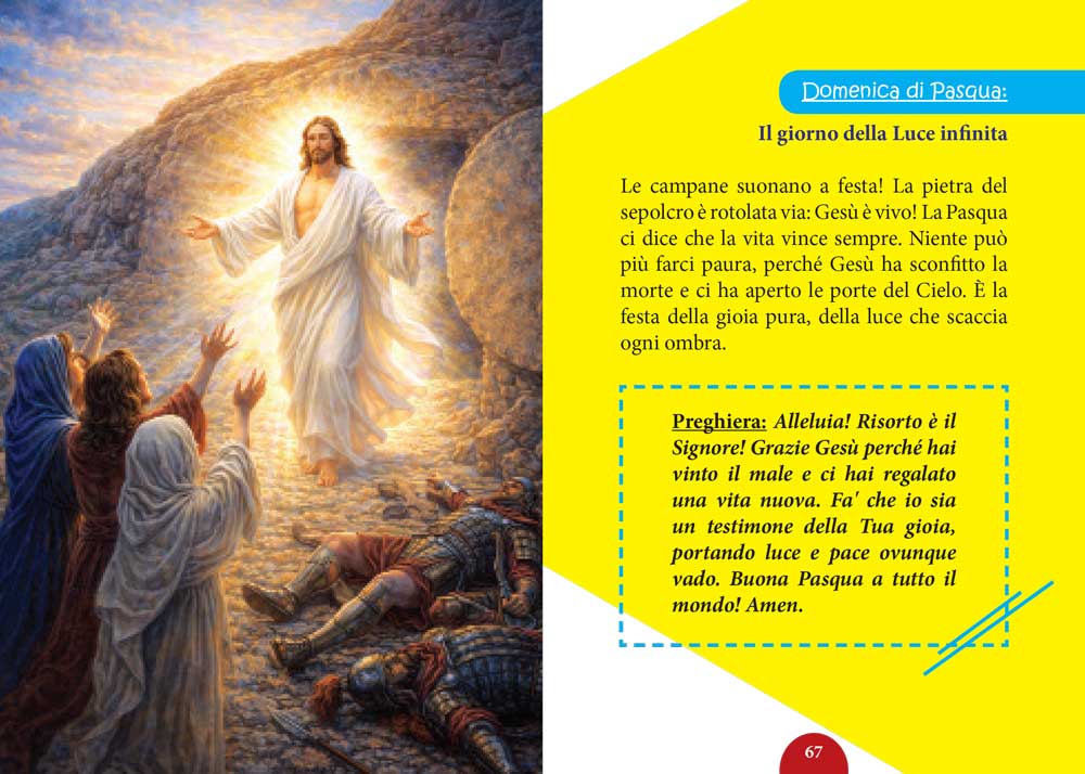 libretto-Quarcard-pag-34 Pagina esempio del libretto "Le più belle preghiere di Quaresima" allegato al gioco Quarcard