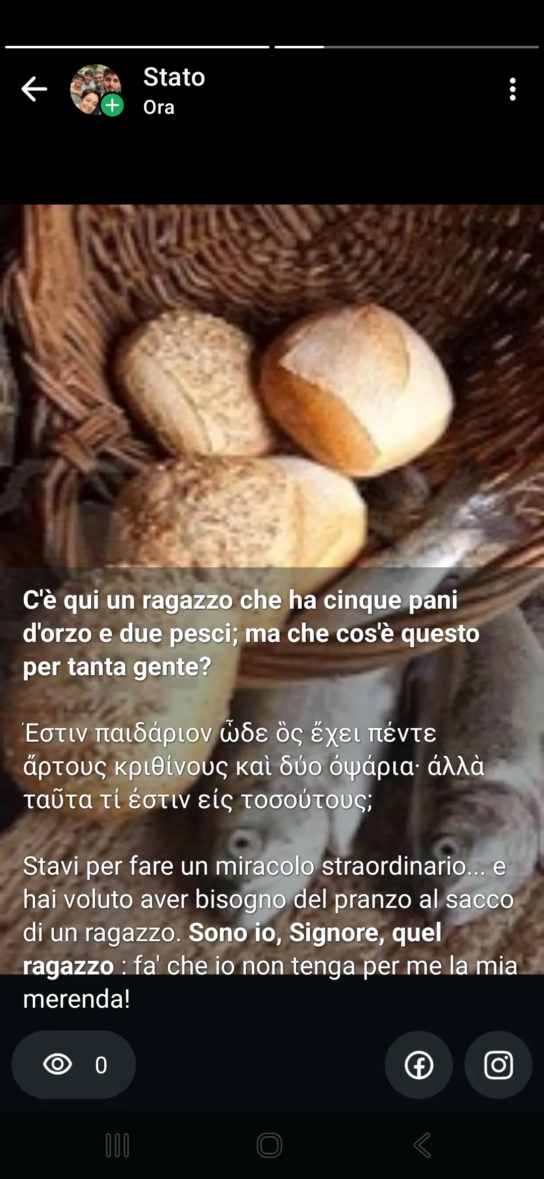 screenshot 20260417 013142 whatsapp Il Vangelo su Whatsapp