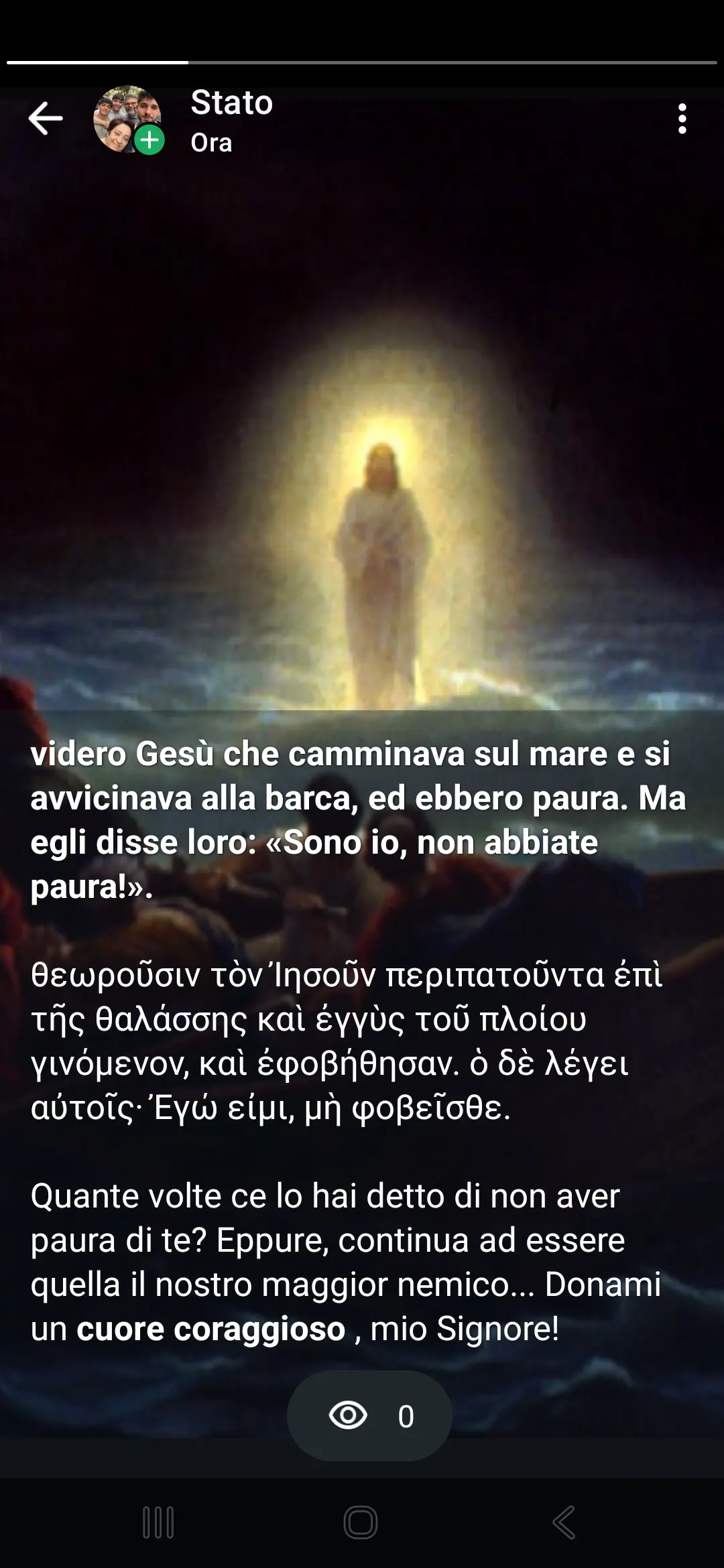 screenshot 20260418 022044 whatsapp Il Vangelo su Whatsapp