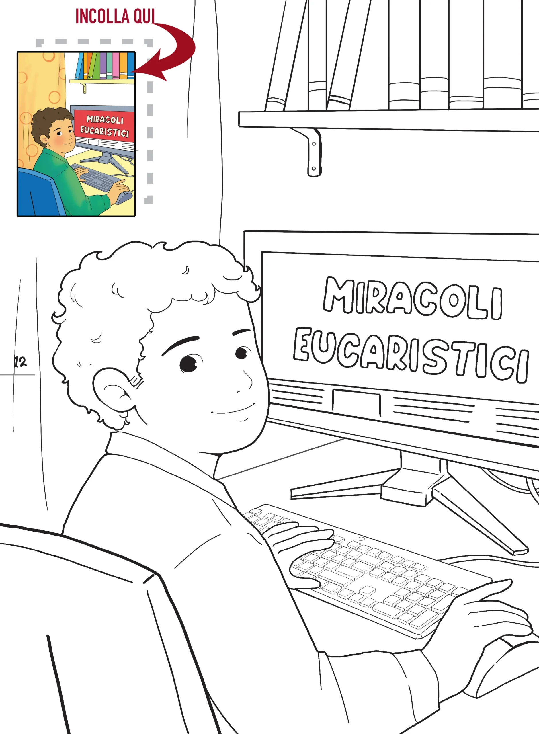 storia di carlo acutis da colorare storia di carlo acutis da colorare
